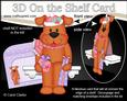 3D on the Shelf Card Kit - Little Christmas Rusty Dog