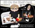 3D on the Shelf Card Kit - Little Football Referee Dermot