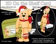 3D on the Shelf Card Kit - Christmas Little Dog Sunny