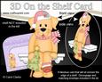3D on the Shelf Card Kit - Christmas Little Dog Sunny