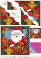 Christmas Santa's Sack Wavy Corner Side Stacker