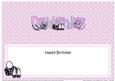 Lge Dl Birthday Daughter in Law Shoes & Handbags Insert