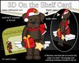 3D on the Shelf Card Kit - Christmas Little Dog Chip