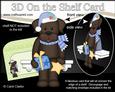 3D on the Shelf Card Kit - Christmas Little Dog Chip