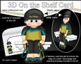 3D on the Shelf Card Kit - Little Rock Climber Tyler