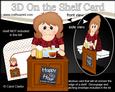 3D on the Shelf Card Kit - Little Barmaid Diane