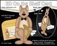 3D on the Shelf Card Kit - Little Kangaroo Kanga