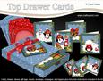 3D Christmas Pip Penguin Top Drawer Cards Bumper Kit