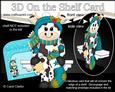 3D on the Shelf Card Kit - Little Christmas Billy Bull