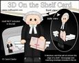 3D on the Shelf Card Kit - Little Barrister Michael