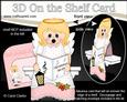 3D on the Shelf Card Kit - Little Christmas Nativity Angel