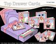 3D Christmas Rudolph Top Drawer Cards Bumper Kit