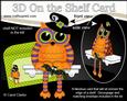 3D on the Shelf Card Kit - Little Halloween Owl Owlvera
