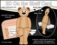 3D on the Shelf Card Kit - Little Meerkat Olga