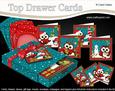 3D Christmas Little Hoot Owls Top Drawer Cards Bumper Kit