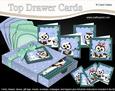 3D Christmas Little Hoot Owls Top Drawer Cards Bumper Kit
