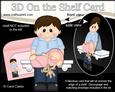 3D on the Shelf Card Kit - Ben New Daddy of Baby Girl