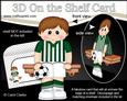 3D on the Shelf Card Kit - Little Footballer Reuben