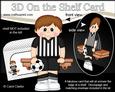 3D on the Shelf Card Kit - Little Footballer Craig