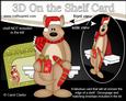 3D on the Shelf Card Kit - Little Christmas Kangaroo