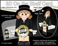 3D on the Shelf Card Kit - Little Funeral Director Delia