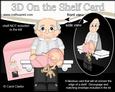 3D on the Shelf Card Kit - Edgar New Grandad of Baby Girl
