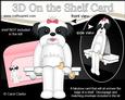 3D on the Shelf Card Kit - Little Shih Tzu Dog Daisy