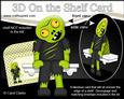 3D on the Shelf Card Kit - Little Halloween Zombie Decay