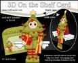 3D on the Shelf Card Kit - Little Christmas Tree Fancy Dress