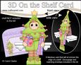 3D on the Shelf Card Kit - Little Christmas Tree Fancy Dress