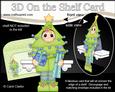 3D on the Shelf Card Kit - Little Christmas Tree Fancy Dress
