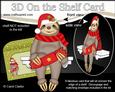 3D on the Shelf Card Kit - Little Christmas Sloth