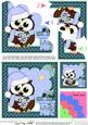 Christmas Little Hoot Owl's Presents Shell Edged Stacker
