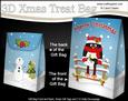 3D Little Christmas Pip Penguin Gift Bag Mini Kit