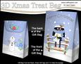 3D Little Christmas Pip Penguin Gift Bag Mini Kit