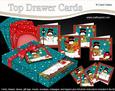 3D Christmas Snowman Rio Top Drawer Cards Bumper Kit