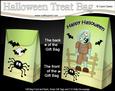 3D Little Halloween Zombie Scream Gift Bag Mini Kit