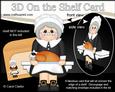 3D on the Shelf Card Kit - Little Thanksgiving Pilgrim Mercy