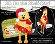 3D on the Shelf Card Kit - Little Christmas Quackers