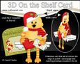3D on the Shelf Card Kit - Little Christmas Quackers