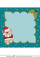 8 x 8 Christmas Livvy Bear Snowball Fight Insert