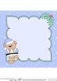 8 x 8 Christmas Livvy Bear Snowball Fight Insert
