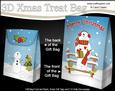3D Little Christmas Snowman Rio Gift Bag Mini Kit