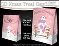 3D Little Christmas Snowman Rio Gift Bag Mini Kit