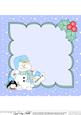 8 x 8 Christmas Snowman Oli's Santa Letter Insert