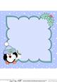 8 x 8 Christmas Pip Penguin's Letter Insert