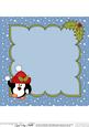 8 x 8 Christmas Snowballing Pip Penguin Insert