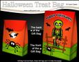 3D Little Halloween Skeleton Yorik Gift Bag Mini Kit