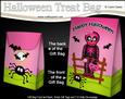 3D Little Halloween Skeleton Ulna Gift Bag Mini Kit