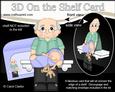 3D on the Shelf Card Kit - Edgar New Grandad of Baby Boy